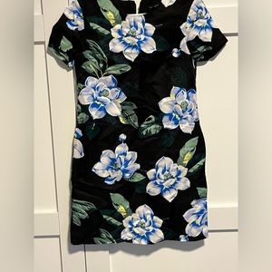 Banana republic floral dress - 0 petite